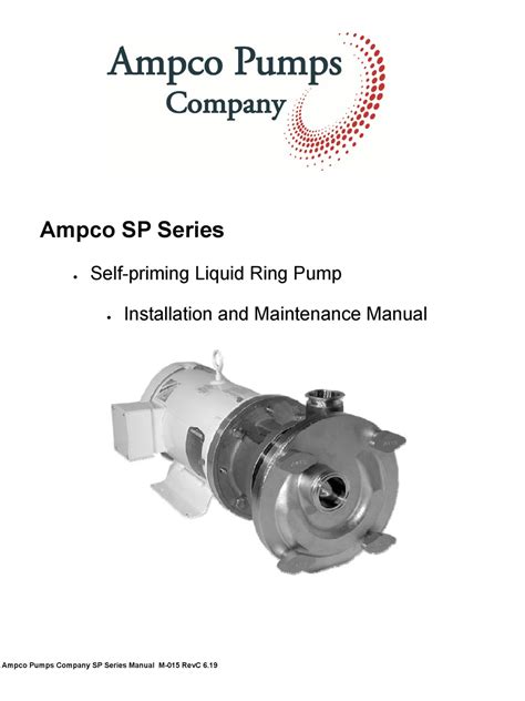 ampco centrifugal pump manual|ampco pump distributors near.